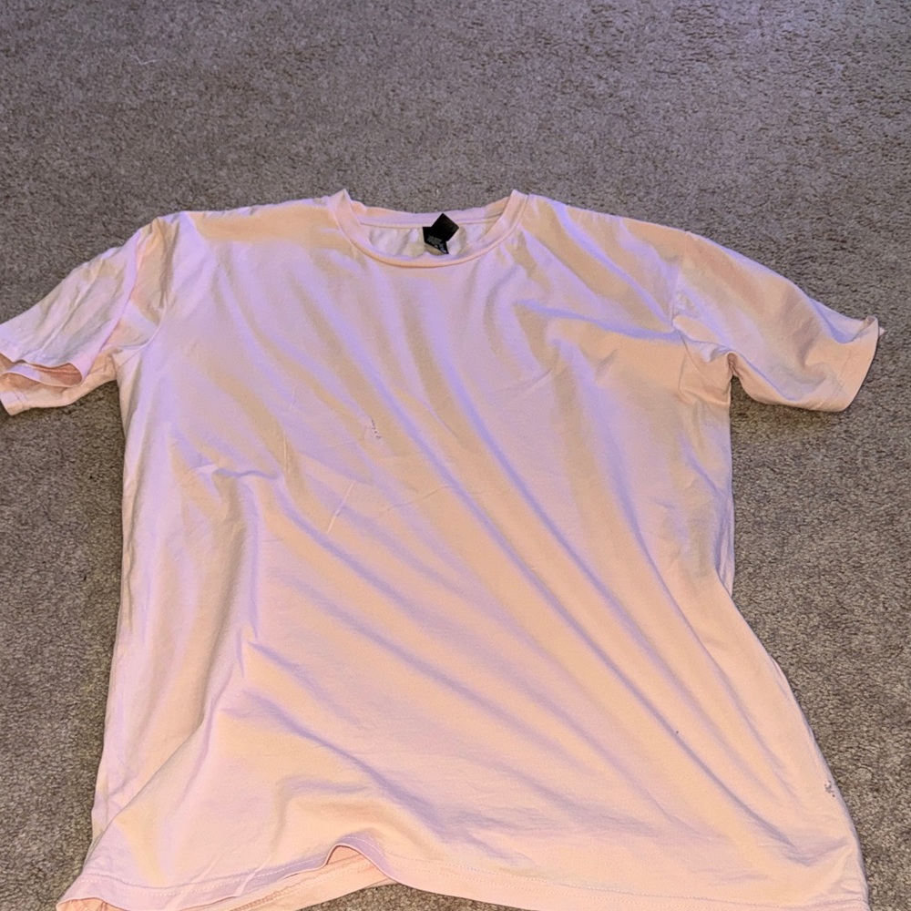 Men's Light Pink Short Sleeve Tee